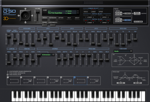Roland Cloud D-50 Software Synthesizer - Download