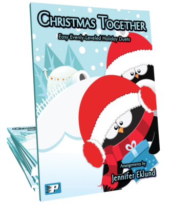 Christmas Together - Eklund - Piano Duet (1 Piano, 4 Hands) - Book
