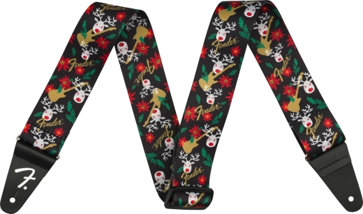 Fender - Ugly Xmas Sweater Guitar Strap - Reindeer