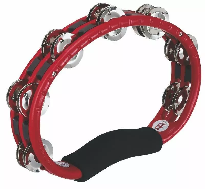 Traditional ABS Tambourine - Nickelsilver Plated Steel Jingles