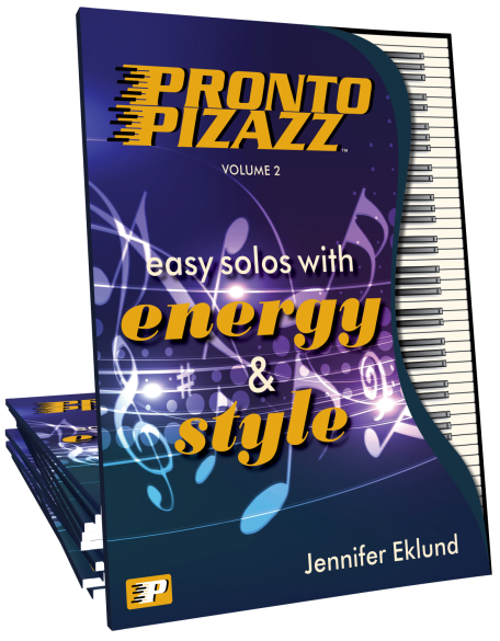 Pronto Pizazz Volume 2: Easy Solos with Energy and Style - Eklund - Piano - Book