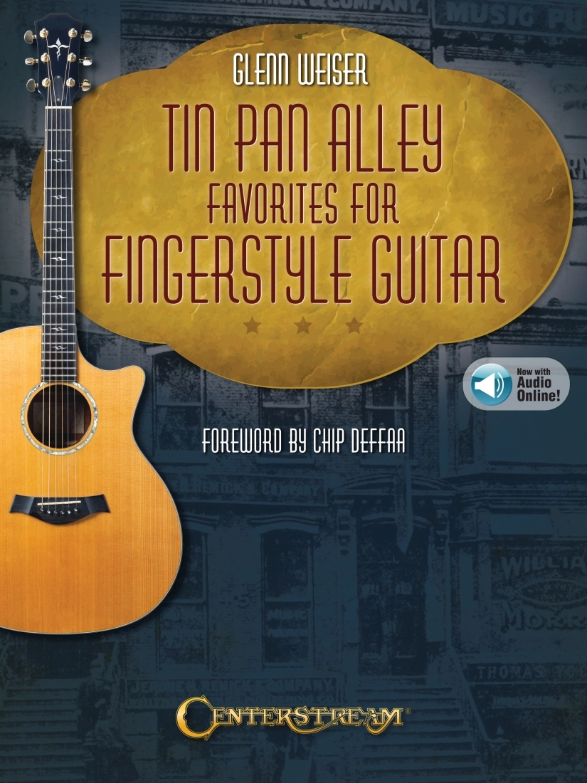 Tin Pan Alley Favorites for Fingerstyle Guitar - Weiser - Guitar TAB - Book/Audio Online