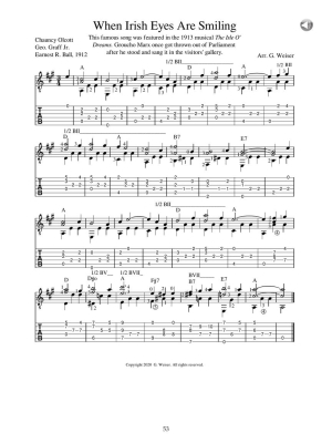Tin Pan Alley Favorites for Fingerstyle Guitar - Weiser - Guitar TAB - Book/Audio Online