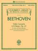 G. Schirmer Inc. - Violin Concerto in D Major, Op. 61 - Beethoven - Violin - Book/Audio Online