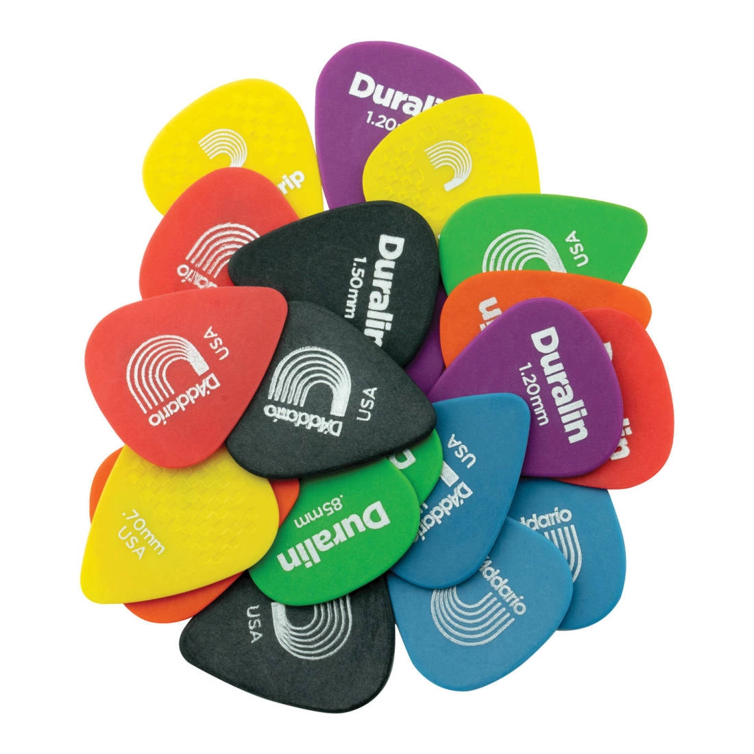 Duralin Assorted Gauge Picks, 21 Pack