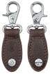 Levys - Guitar Strap Converters - Brown