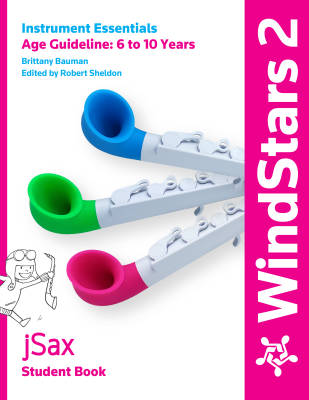 WindStars 2: jSax Student Book - Bauman - Book