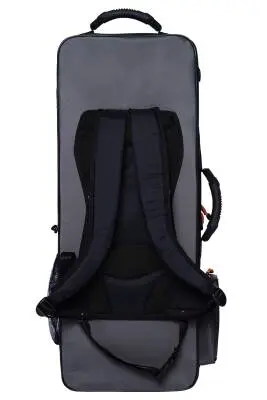 Peak Performance Tenor Sax Case - Black & Grey