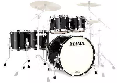 Starclassic Bubinga 5 Piece Shell Kit - Piano Black