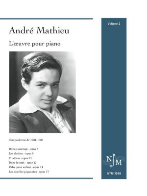 Andre Mathieu: Works for Piano, Volume 2 (1934-1935) - Book