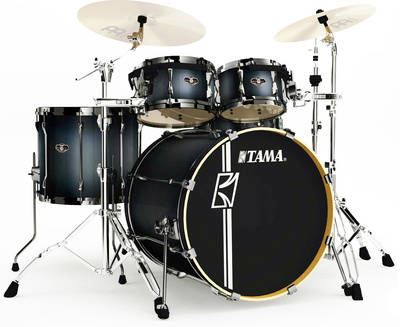 TAMA品 Tama Superstar Hyper-Drive 5 Piece Drum Kit - Blue Titanium