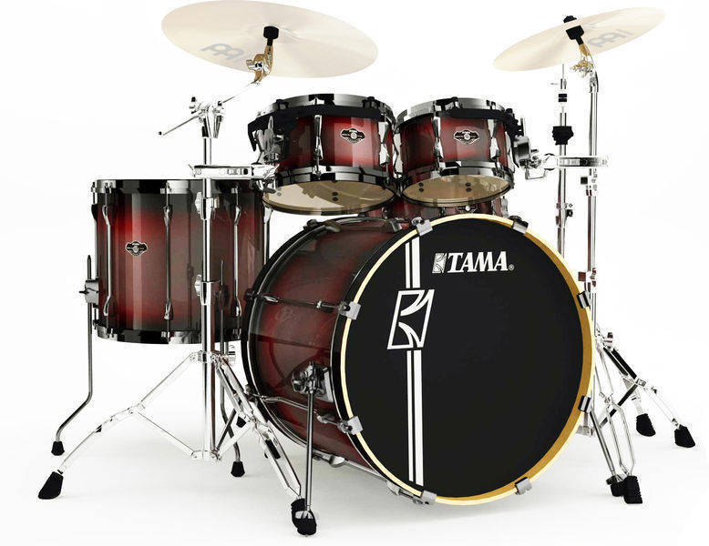 Tama - Superstar Hyper-Drive 5 Piece Drum Kit - Red Titanium Burst