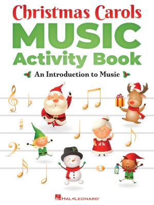 Hal Leonard - Christmas Carols Music Activity Book - Piano/Instruments en Do - Livre
