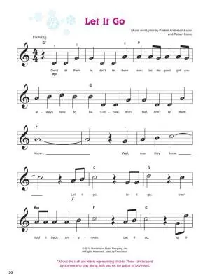 Frozen Music Activity Book - Lopez/Anderson-Lopez - Piano/C Instruments - Book
