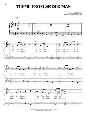 Superhero Themes: 14 of Your Favorite Heroes and She-Roes - Easy Piano - Book
