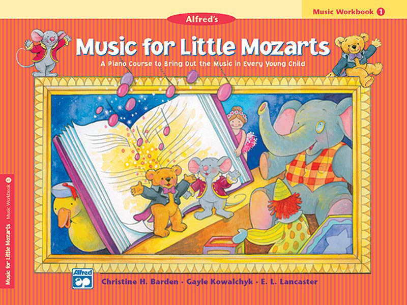 Music for Little Mozarts: Music Workbook 1 - Barden /Kowalchyk /Lancaster - Piano - Book