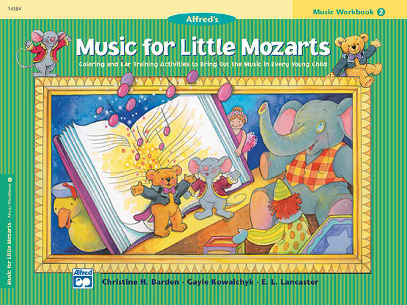 Music for Little Mozarts: Music Workbook 2 - Barden /Kowalchyk /Lancaster - Piano - Book