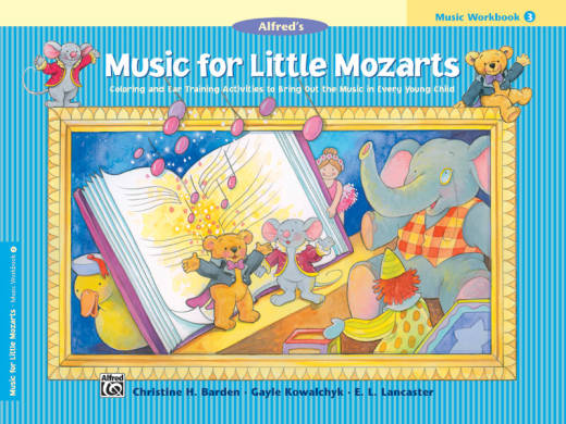 Alfred Publishing - Music for Little Mozarts: Music Workbook 3 - Barden /Kowalchyk /Lancaster - Piano - Book