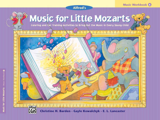 Alfred Publishing - Music for Little Mozarts: Music Workbook 4 - Barden /Kowalchyk /Lancaster - Piano - Livre
