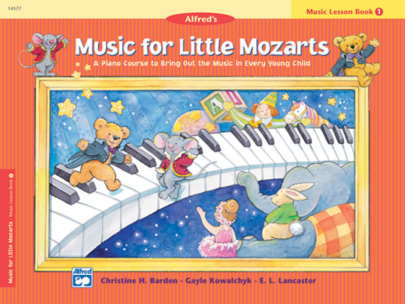 Music for Little Mozarts: Music Lesson Book 1 - Barden /Kowalchyk /Lancaster - Piano - Book