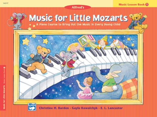 Music for Little Mozarts: Music Lesson Book 1 - Barden /Kowalchyk /Lancaster - Piano - Book