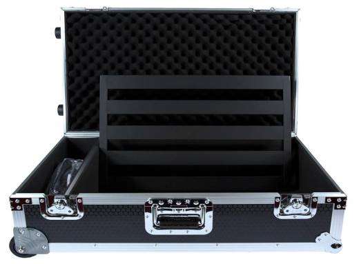 Classic 3 with Wheeled Tour Case in Black Honeycomb Finish