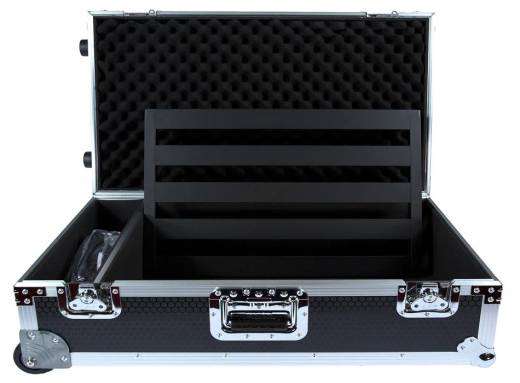 Pedaltrain Classic 3 With Wheeled Tour Case In Black Honeycomb