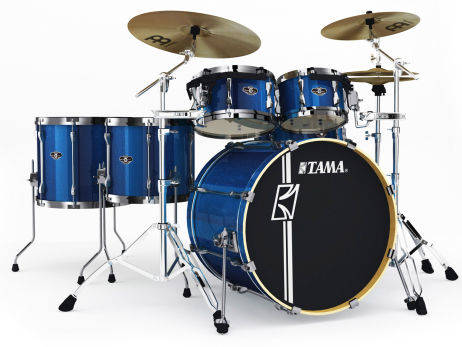 Tama Superstar Hyper-Drive 6 Piece Drum Kit - Indigo Sparkle