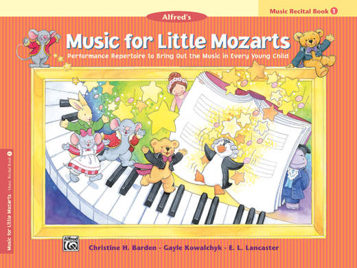Music for Little Mozarts: Music Recital Book 1 - Barden /Kowalchyk /Lancaster - Piano - Book