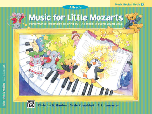 Alfred Publishing - Music for Little Mozarts: Music Recital Book 2 - Barden /Kowalchyk /Lancaster - Piano - Book