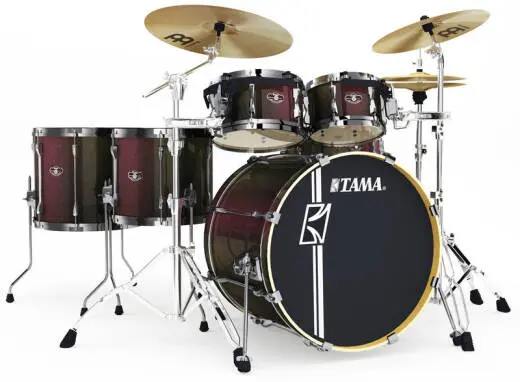 Tama - Superstar Hyper-Drive 6 Piece Drum Kit - Red Chameleon Sparkle