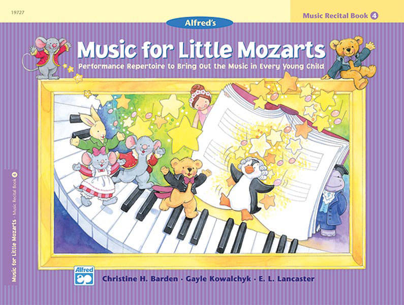 Music for Little Mozarts: Music Recital Book 4 - Barden /Kowalchyk /Lancaster - Piano - Book