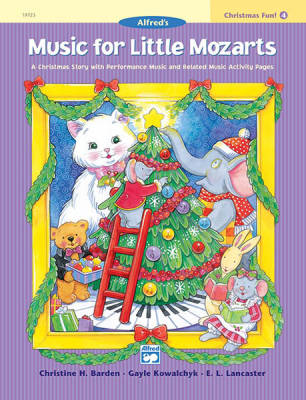 Alfred Publishing - Music for Little Mozarts: Christmas Fun! Book 4 - Barden /Kowalchyk /Lancaster - Piano - Book