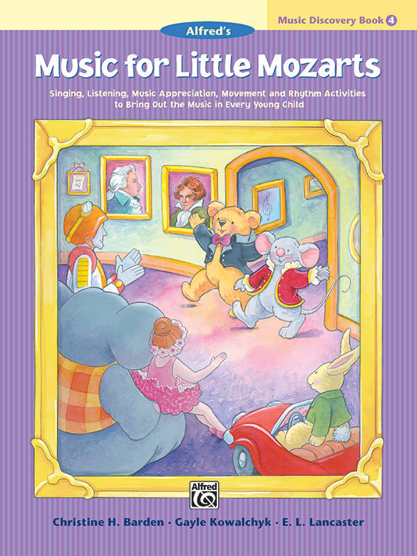 Music for Little Mozarts: Music Discovery Book 4 - Barden /Kowalchyk /Lancaster - Piano - Book