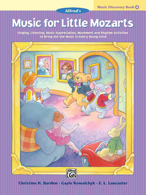 Alfred Publishing - Music for Little Mozarts: Music Discovery Book 4 - Barden /Kowalchyk /Lancaster - Piano - Book