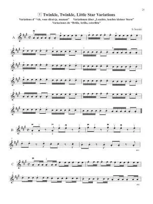 Suzuki Violin School, Volume 1 (International Edition) - Suzuki - Book/CD