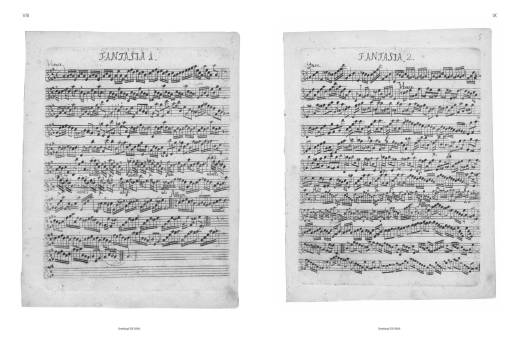 12 Fantasias TWV 40:2-13 (with Facsimile) - Telemann/Kuijken - Flute - Book
