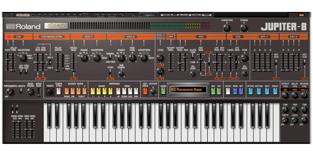 Roland Cloud Jupiter-8 Software Synthesizer - Download