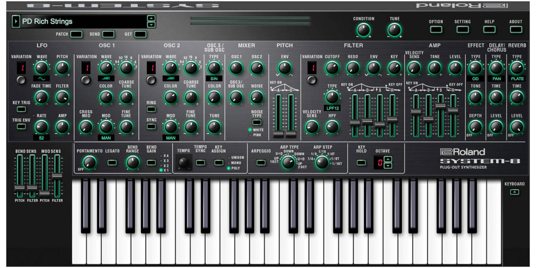 Roland Cloud System-8 Software Synthesizer - Download