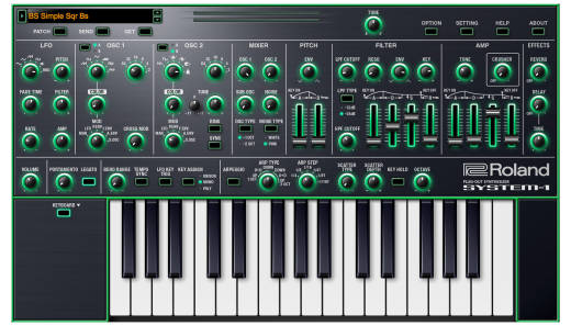 Roland Cloud System-1 Software Synthesizer - Download