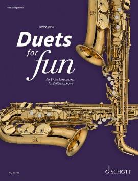 Duets for Fun - Junk - 2 Alto Saxophones - Book