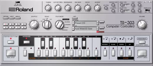 Roland Cloud TB-303 Software Bass Synthesizer - Download