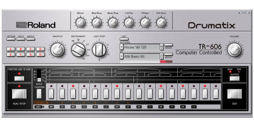 Roland Cloud TR-606 Software Rhythm Composer - Download