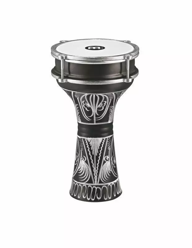 Aluminum  Darbuka Hand Engraved - 6 1/2 inch