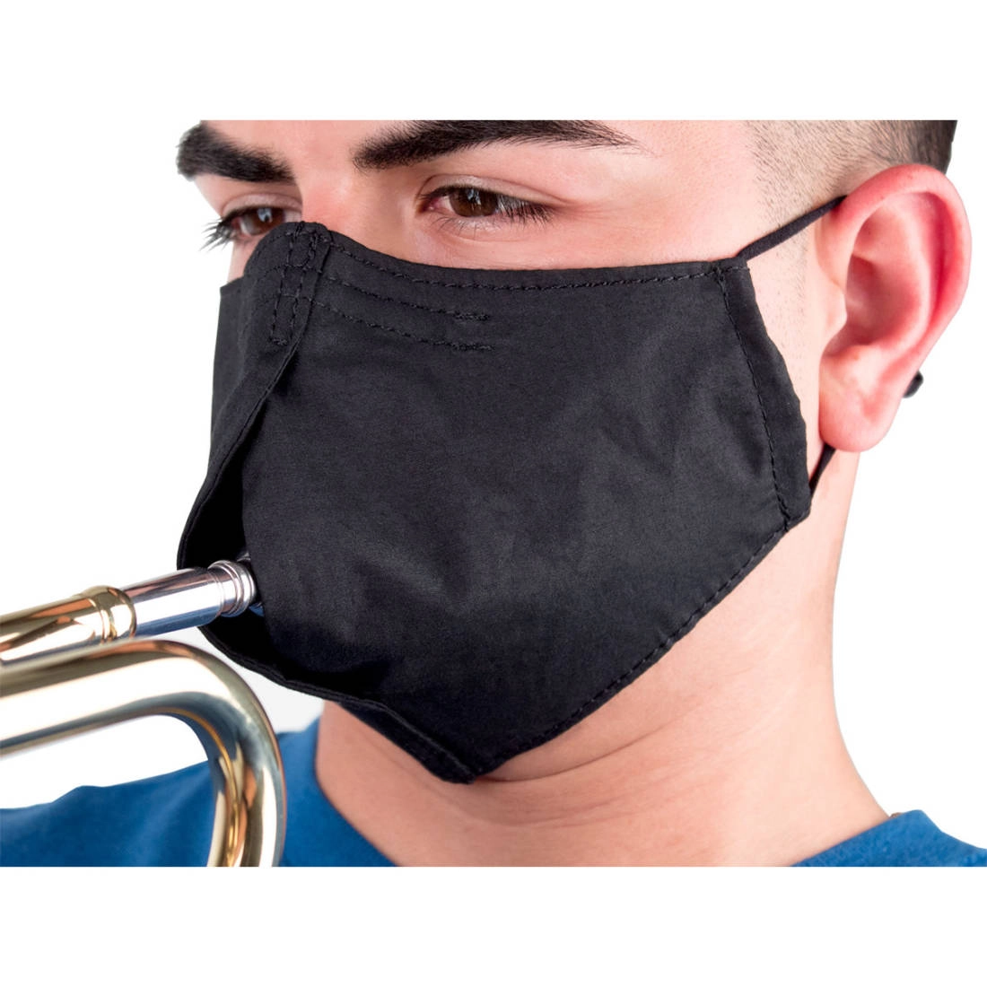 Musician\'s Face Mask, Black - Medium