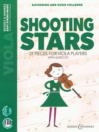Shooting Stars (21 Pieces for Viola Players) - Colledge/Colledge - Viola - Book/Audio Online