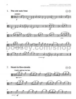 Shooting Stars (21 Pieces for Viola Players) - Colledge/Colledge - Viola - Book/Audio Online