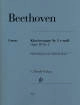 G. Henle Verlag - Piano Sonata No. 5 in C minor, Op. 10, No. 1 - Beethoven\/Gertsch - Piano - Book
