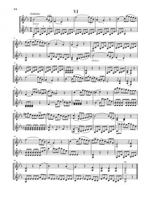 6 Easy Duets, Op. 48 - Pleyel/Gertsch - Violin Duet - Score/Parts