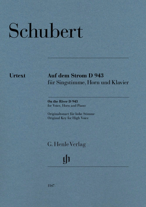 Auf dem Strom (On the River), D.943 - Schubert /Oppermann /Fohrenbach - Voice/Horn/Piano